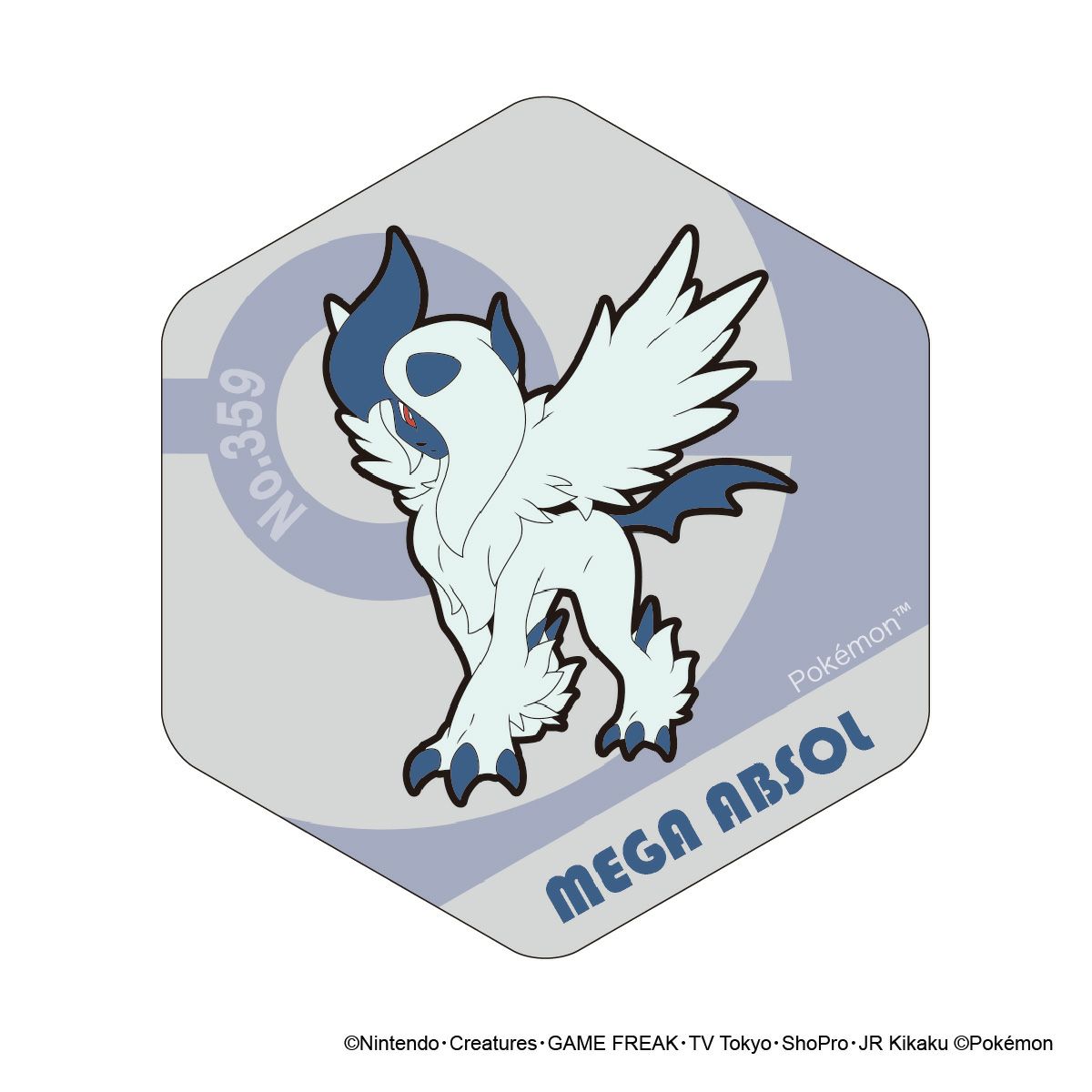  ポケットモンスター ハニカムアクリルマグネット BIG vol.5（メガアブソル）