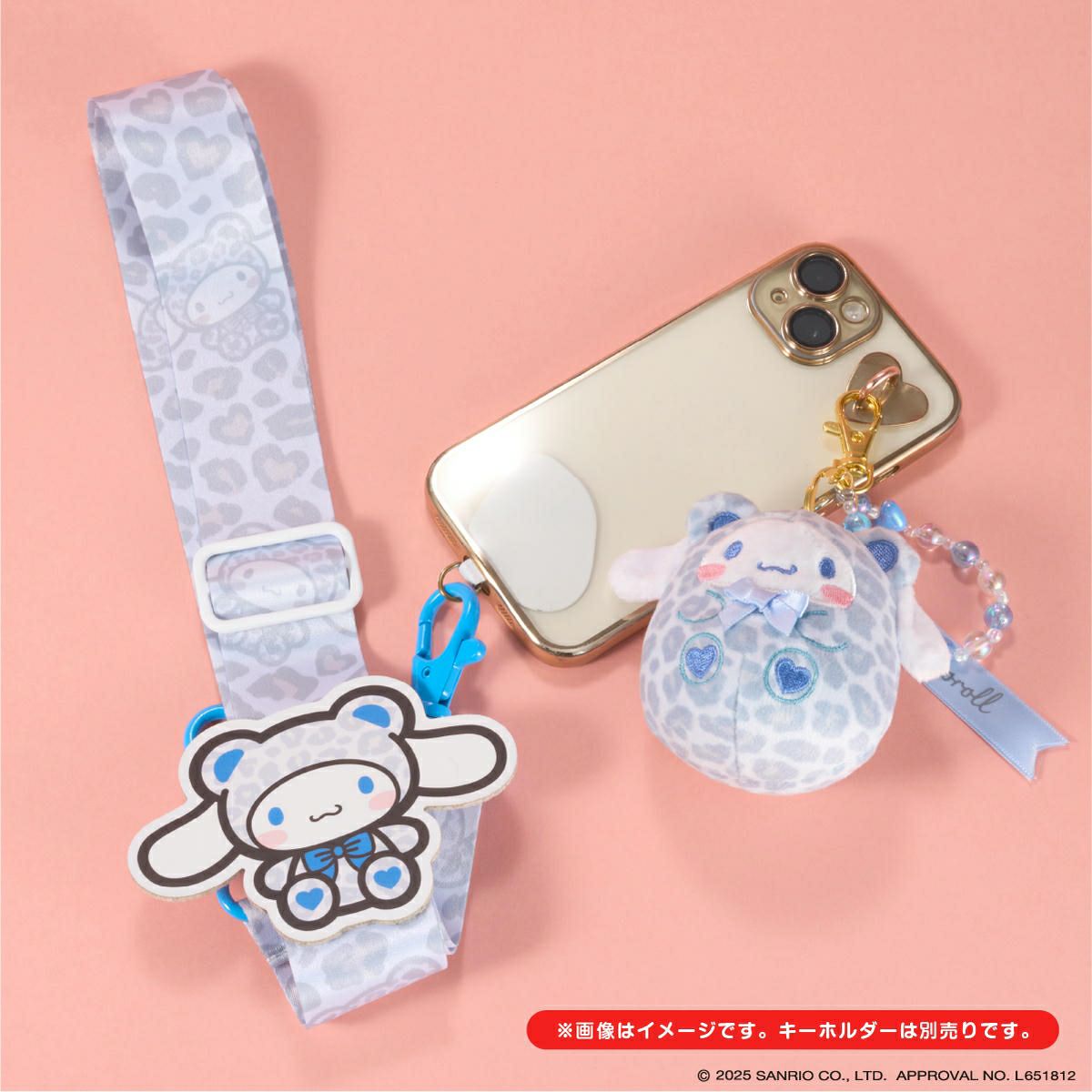 サンリオキャラクターズ ショルダーストラップ シナモロール