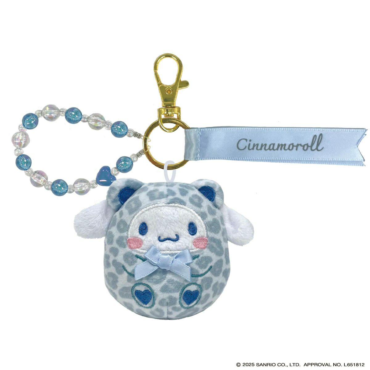 サンリオキャラクターズ ぬいコロン キーホルダー シナモロール