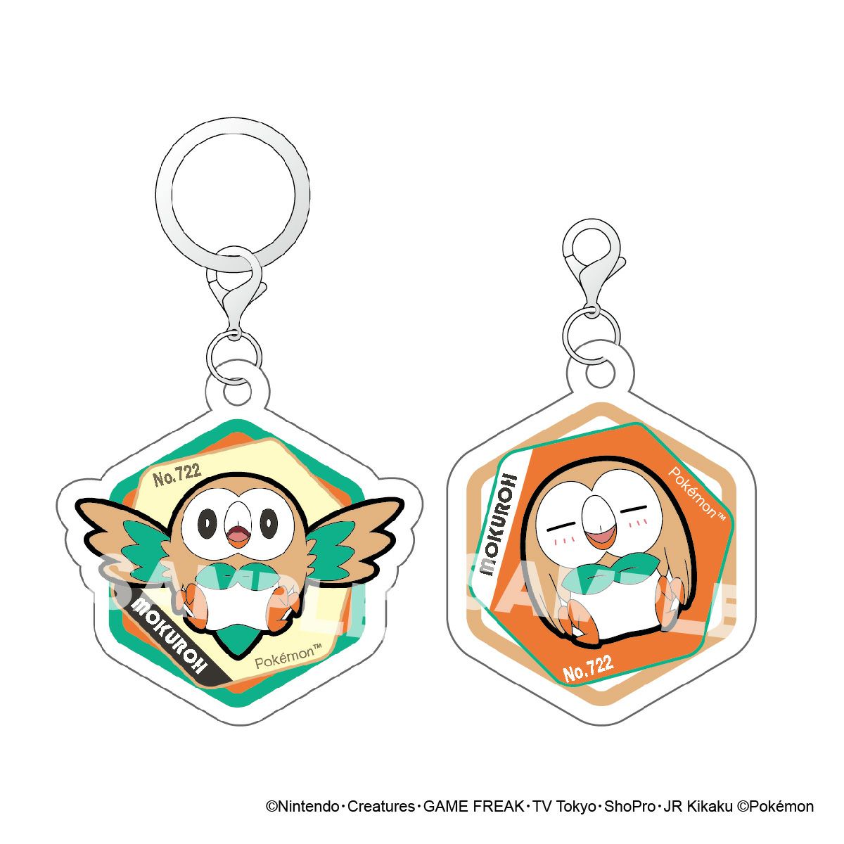 ポケットモンスター アクリルマーカーチャーム セット vol.4 モクロー